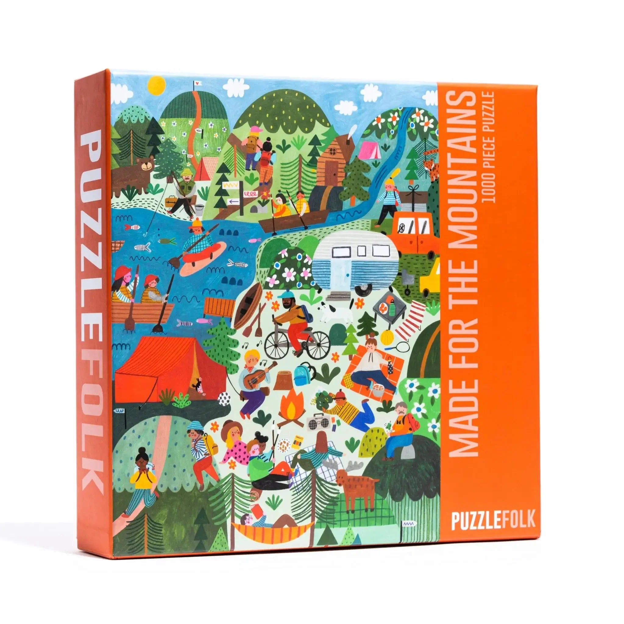 Made for the Mountains 1000 Piece Jigsaw Puzzle by Puzzlefolk