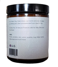 Calcium Bentonite Clay Face Mask - Ready-to-Use, Pure Spring Water