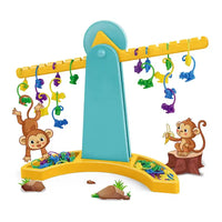MEACAOFG Balance Math Toys Monkey Balance Scale Interactive Games Thinking Training Learning Educational Toys For Kids Gifts Boardgames
