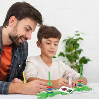 Magnetic Ring Game Magnetic Rings Fidget Toys Touch And Match Board Magnetic Board Games For Kids Evolution Board Game-MEACAOFG