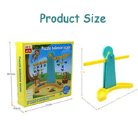 MEACAOFG Balance Math Toys Monkey Balance Scale Interactive Games Thinking Training Learning Educational Toys For Kids Gifts Boardgames