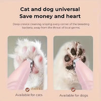 Rechargeable Dog Paw Trimmer with LED Light and Quiet Motor - BIG FRENCHIES