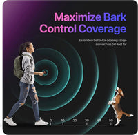 Ultrasonic Bark Deterrent – Rechargeable Dog Repeller Device with LED Flashlight - BIG FRENCHIES