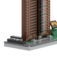 Die Hard Advent Calendar - It's Not Christmas Until Hans Gruber Falls - Nakatomi Plaza - Custom Printed Building Set Made Using LEGO® Parts