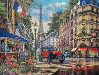 Majestic by Springbok Paris Street Life 500 Piece Jigsaw Puzzle  | Springbok Puzzles