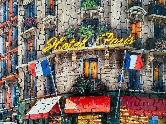 Majestic by Springbok Paris Street Life 500 Piece Jigsaw Puzzle  | Springbok Puzzles
