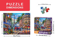 Majestic by Springbok Paris Street Life 500 Piece Jigsaw Puzzle  | Springbok Puzzles