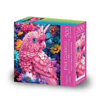 Majestic by Springbok Pink Cockatoo 500 Piece Jigsaw Puzzle | Springbok Puzzles - BIG FRENCHIES