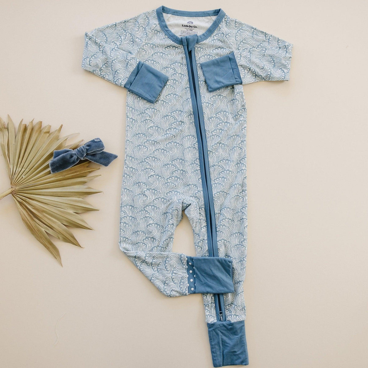 Making Waves Bamboo Zippy Romper - BIG FRENCHIES
