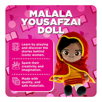 Empower Your Child's Education with the Malala Yousafzai Interactive Plush: A Toy That Inspires Learning and Courage! - BIG FRENCHIES