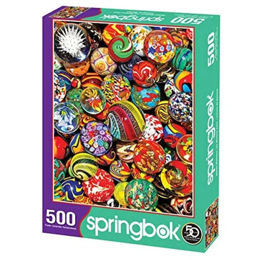 Marble Madness 500 Piece Jigsaw Puzzle by Springbok Puzzles - BIG FRENCHIES
