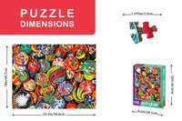 Marble Madness 500 Piece Jigsaw Puzzle by Springbok Puzzles - BIG FRENCHIES