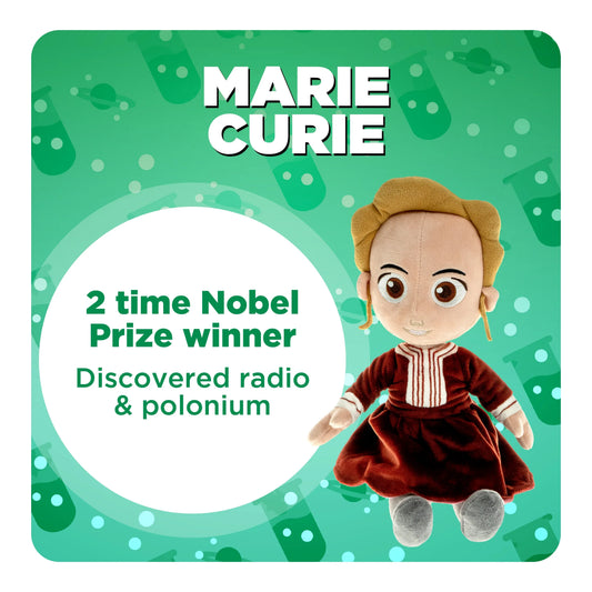 Explore the Wonders of Science with Marie Curie: The Interactive Plush Companion - BIG FRENCHIES