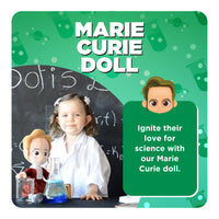 Explore the Wonders of Science with Marie Curie: The Interactive Plush Companion - BIG FRENCHIES