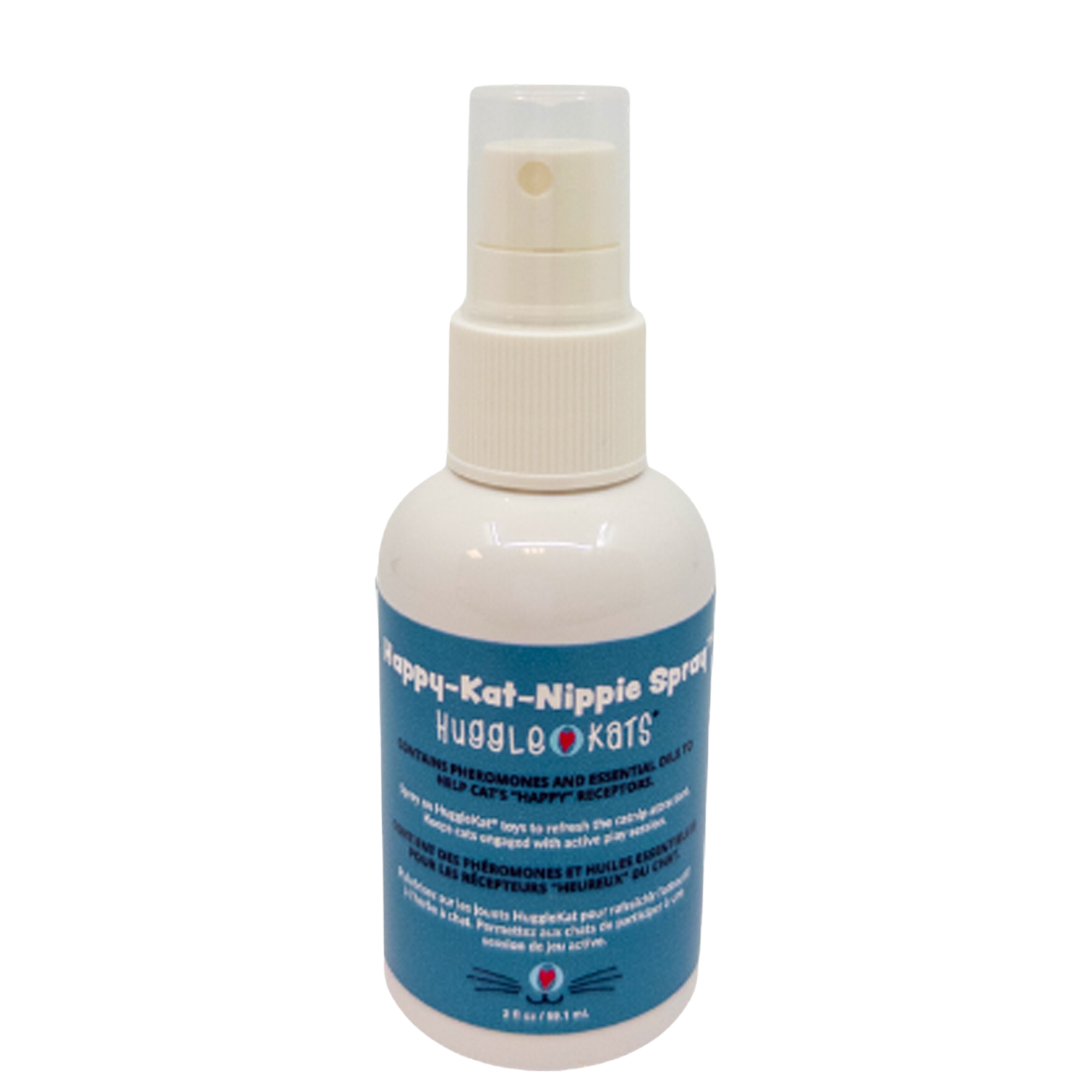 HuggleKats® Happy-Kat-Nippie Catnip Spray, 2oz - BIG FRENCHIES