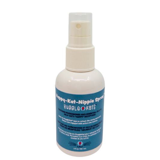 HuggleKats® Happy-Kat-Nippie Catnip Spray, 2oz - BIG FRENCHIES