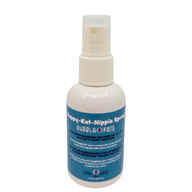 HuggleKats® Happy-Kat-Nippie Catnip Spray, 2oz - BIG FRENCHIES