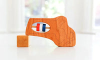 Massachusetts State Wooden Baby Rattle™ - BIG FRENCHIES