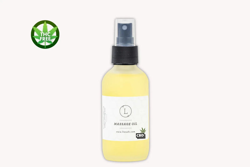 CBD - Aromatherapy Eucalyptus Massage Oil with CBD, Natural Relaxing Body Massage Oil (THC free) - BIG FRENCHIES