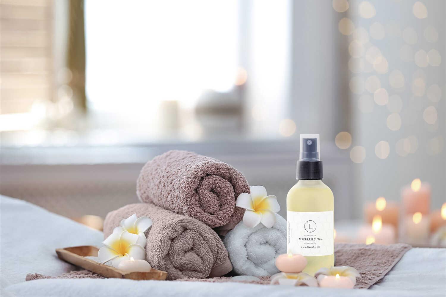 Aromatherapy Eucalyptus Massage Oil, Natural Relaxing Body Massage Oil - BIG FRENCHIES