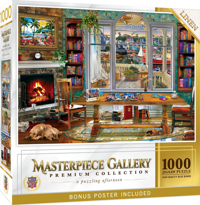 Masterpiece Gallery - A Puzzling Afternoon 1000 Piece Puzzle | Masterpieces - BIG FRENCHIES