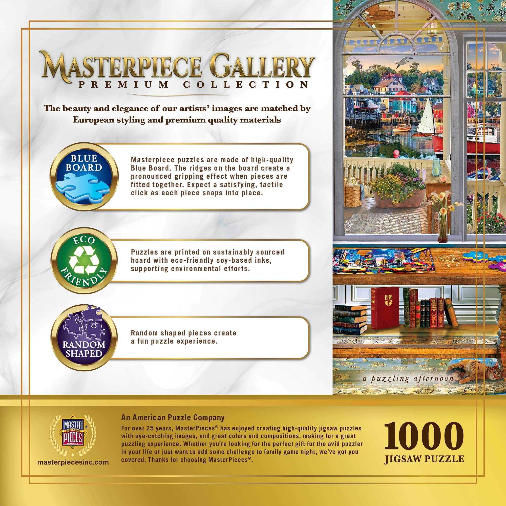 Masterpiece Gallery - A Puzzling Afternoon 1000 Piece Puzzle | Masterpieces - BIG FRENCHIES