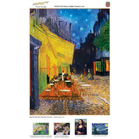 Masterpieces of Art - Cafe Terrace at Night 1000 Piece Puzzle by Masterpieces Puzzles - BIG FRENCHIES