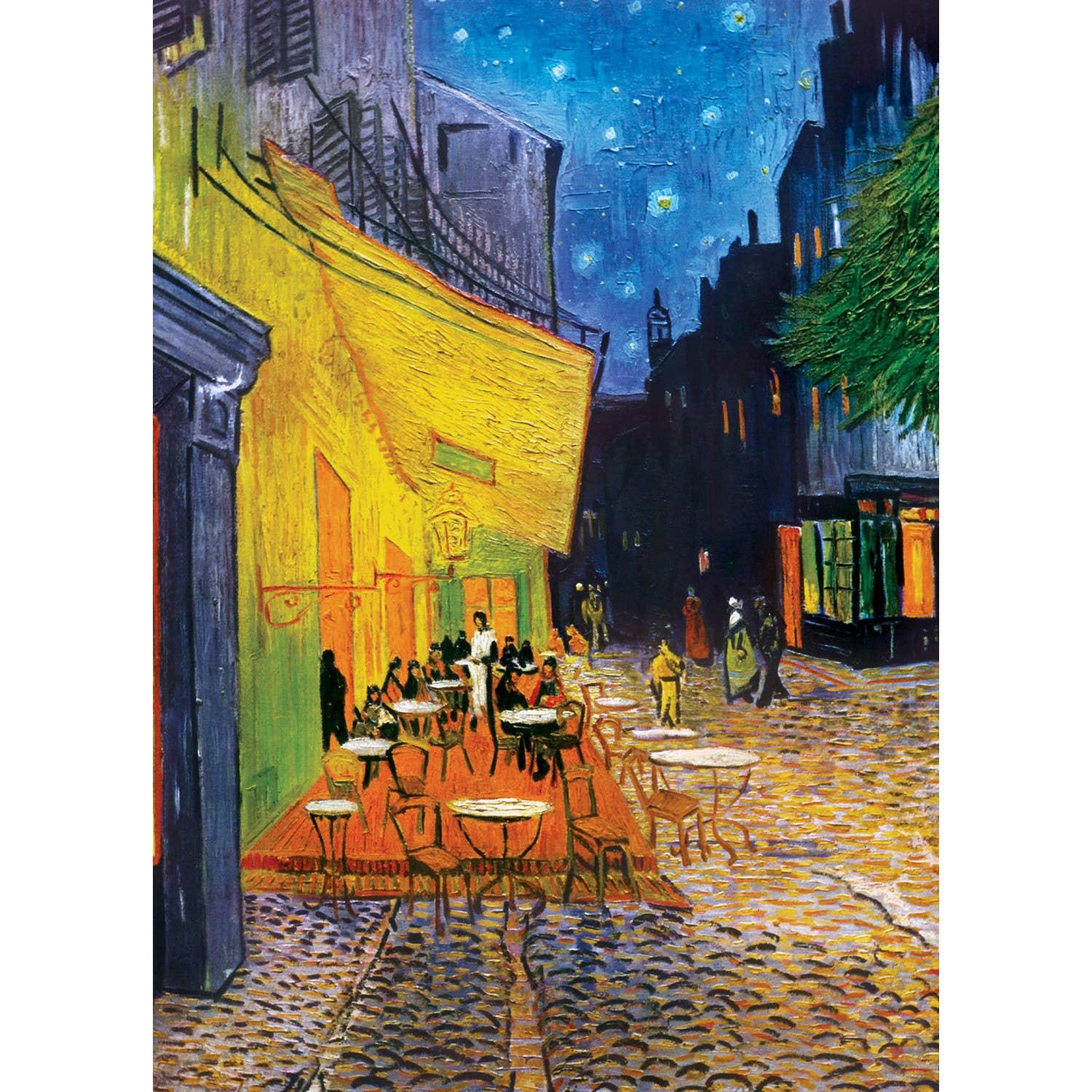 Masterpieces of Art - Cafe Terrace at Night 1000 Piece Puzzle by Masterpieces Puzzles - BIG FRENCHIES
