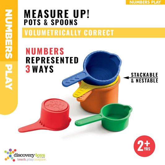 MEASURE UP! POTS & SPOONS Stack & Learn Set