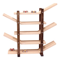 Amish-Made, Handcrafted Wooden Car Roller Racetrack Action Toy - BIG FRENCHIES