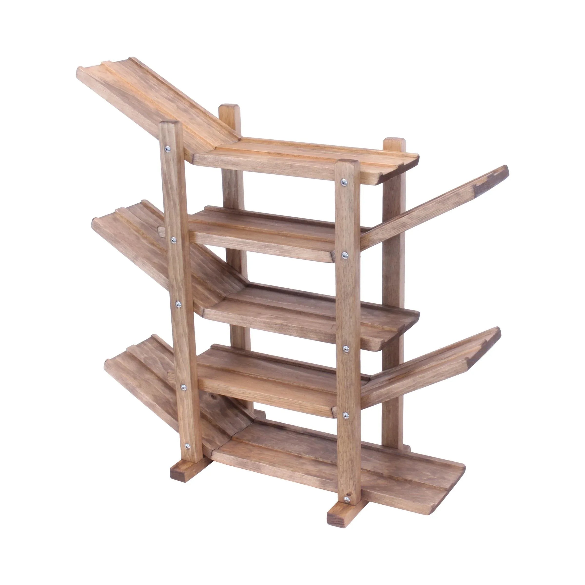Amish-Made, Handcrafted Wooden Car Roller Racetrack Action Toy - BIG FRENCHIES