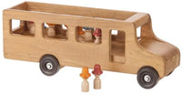 Amish-Made Wooden School Bus Toy, Child Safe Finish - BIG FRENCHIES