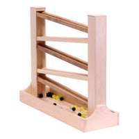 Amish-Made Heirloom Marble Roller Wooden Toy - Child-Safe Finish - BIG FRENCHIES