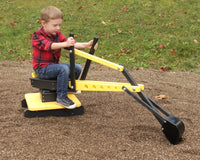 Sand Digger Excavator Toy, with Movable Levers and Metal Digging Bucket - BIG FRENCHIES