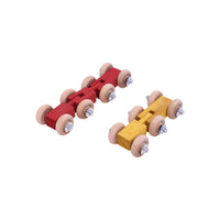 Large Wooden Train Car Roller Track, Amish-Made, Non-Toxic Finish - BIG FRENCHIES