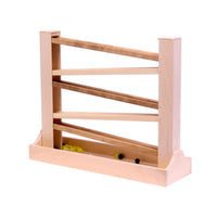 Amish-Made Heirloom Marble Roller Wooden Toy - Child-Safe Finish - BIG FRENCHIES