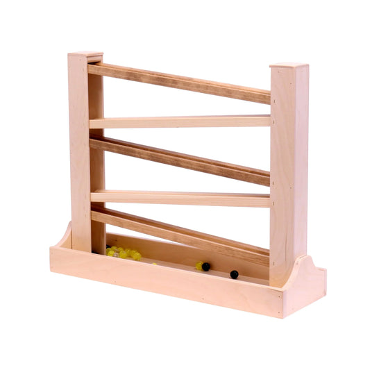 Amish-Made Heirloom Marble Roller Wooden Toy - Child-Safe Finish - BIG FRENCHIES