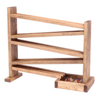 Wooden Marble Roller Racetrack Toy - Child-Safe Finish - BIG FRENCHIES