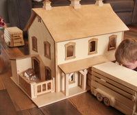 Large Pennsylvania Bank Barn Toy, Hand-Crafted in Lancaster County, PA - BIG FRENCHIES