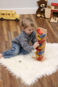 Amish-Made Mini Car Roller Wooden Toy, Pack of Cars Included - BIG FRENCHIES