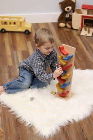 Amish-Made Mini Car Roller Wooden Toy, Pack of Cars Included - BIG FRENCHIES