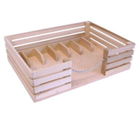Amish-Made Wooden Mini Stockyard Toy, with 7 Stalls - BIG FRENCHIES