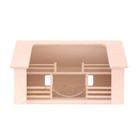 Wooden Amish-Made Ranch Shed Barn Toy, Unfinished Wood - BIG FRENCHIES
