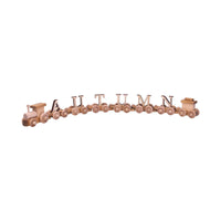 AmishToyBox.com Wooden Name Train Toy, Custom ABC Letter Train, Amish-Made - BIG FRENCHIES
