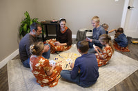 Travel Marble Chase Board Game Set, Double-Sided 23" Wide Board