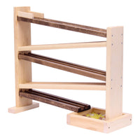 Wooden Marble Roller Racetrack Toy - Child-Safe Finish - BIG FRENCHIES