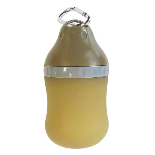 Silicone Travel Water Bottle for Dogs – Leak-Proof, Portable & Collapsible – Green/16oz - BIG FRENCHIES
