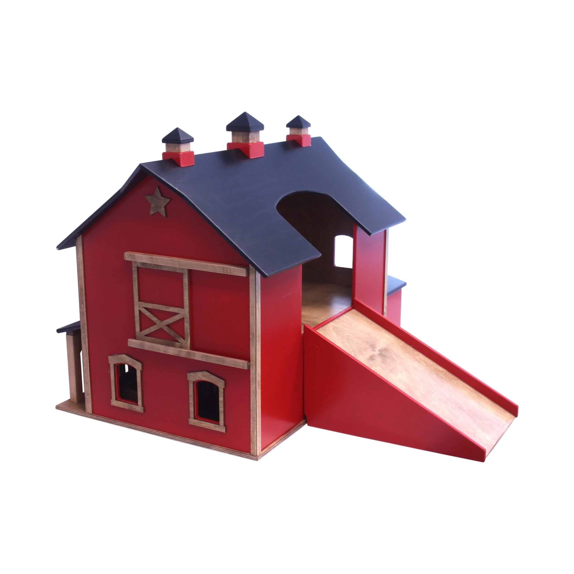 Large Pennsylvania Bank Barn Toy, Hand-Crafted in Lancaster County, PA - BIG FRENCHIES