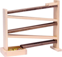 Wooden Marble Roller Racetrack Toy - Child-Safe Finish - BIG FRENCHIES