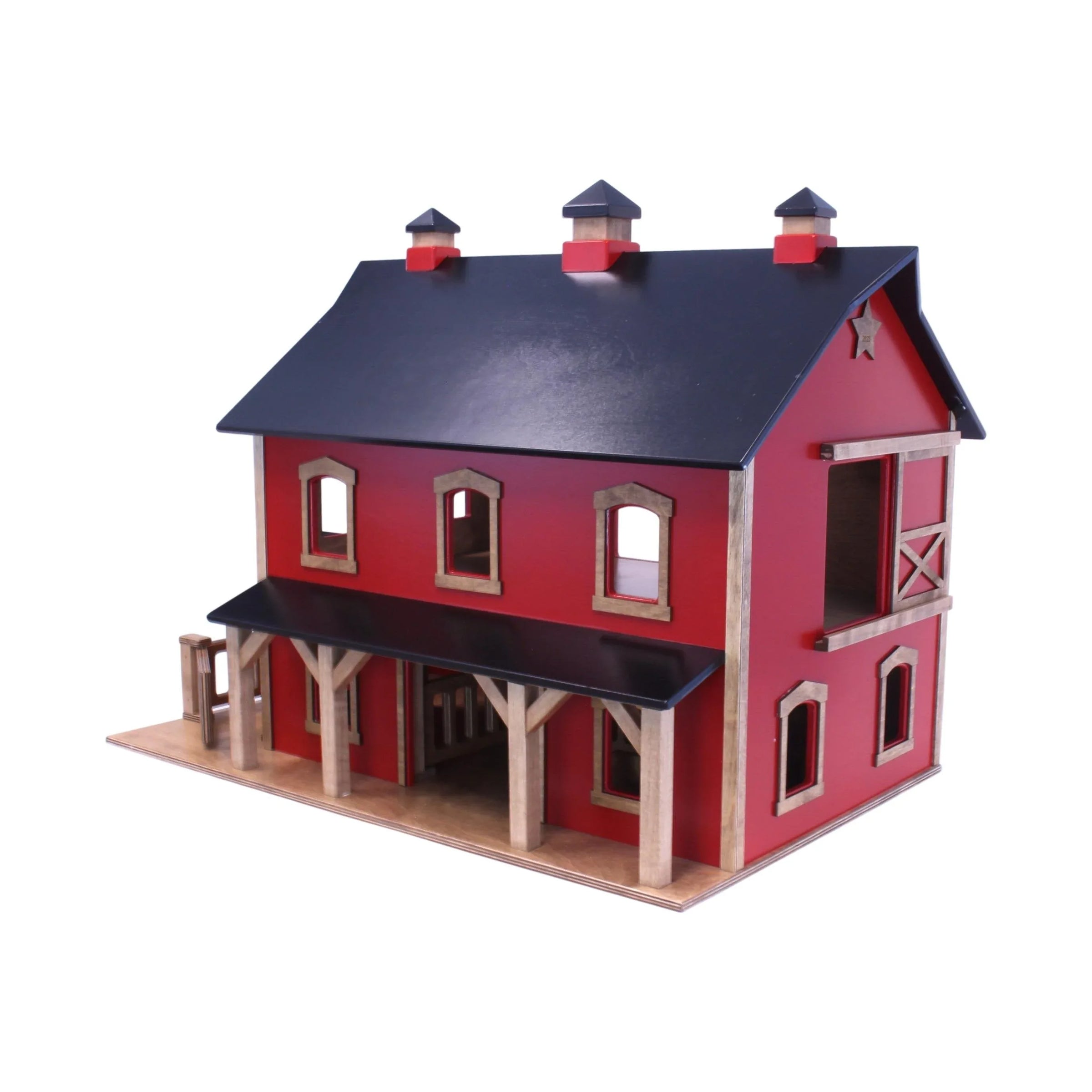 Large Pennsylvania Bank Barn Toy, Hand-Crafted in Lancaster County, PA - BIG FRENCHIES